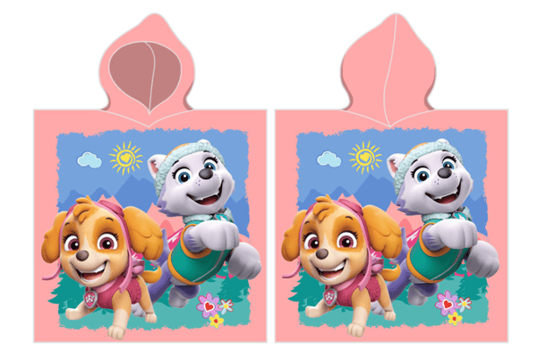 Skye Paw Patrol badehåndklæde ponchobetræk
