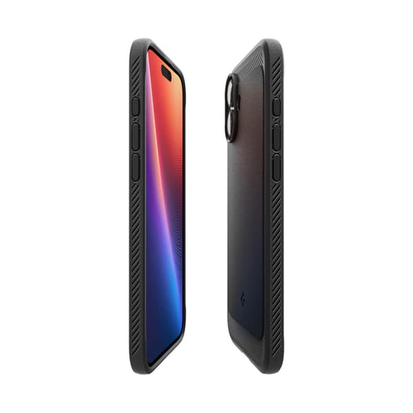 Spigen Rugged Armor Mag MagSafe - iPhone 16 cover (matsort)
