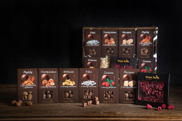Stor gavekurv premium chokoladesæt