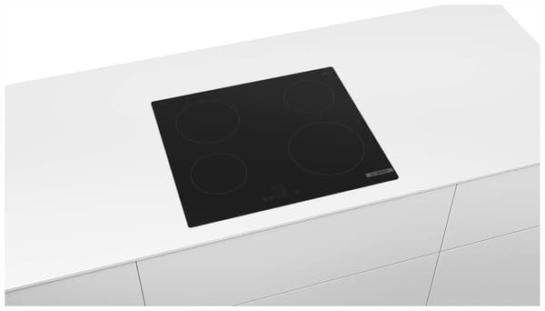 Bosch PKE611BB2E keramisk kogeplade, 4 zoner, sort