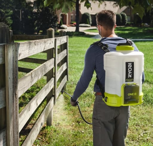 RYOBI Ryggspruta 18V