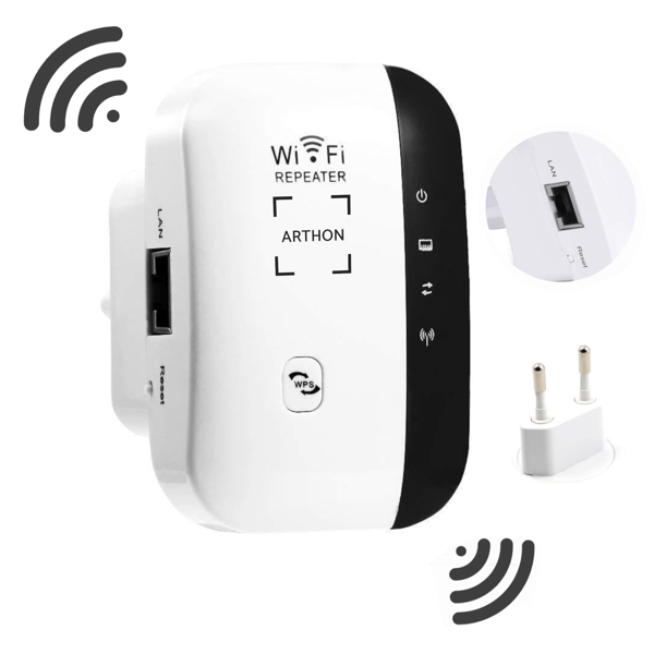 Signalförstärkare WiFi Repeater LAN 300Mbps trådlöst internet AP
