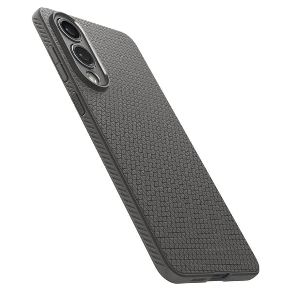 Spigen Liquid Air Cover til Samsung Galaxy S25 Edge - Grå