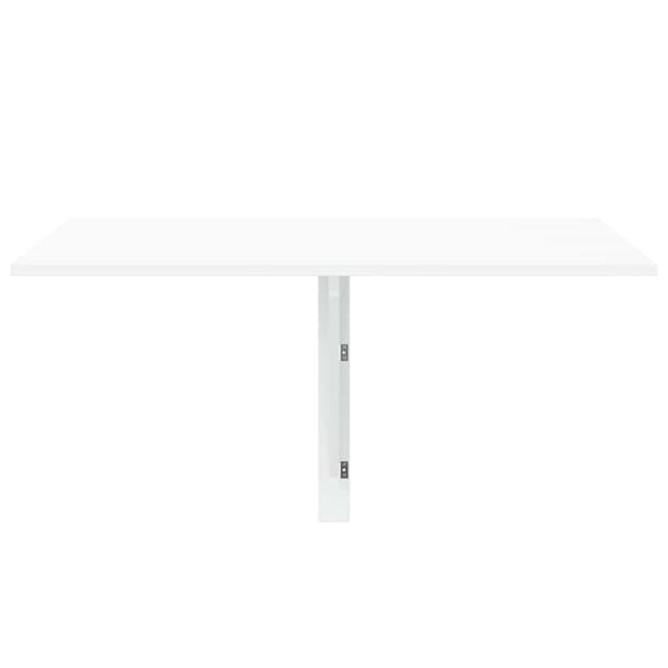 vidaXL Hopfällbart väggbord vitt 100 x 60 cm