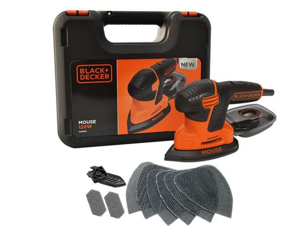 BLACK + DECKER 120W KA2500K multifunktions-orbitalsliber