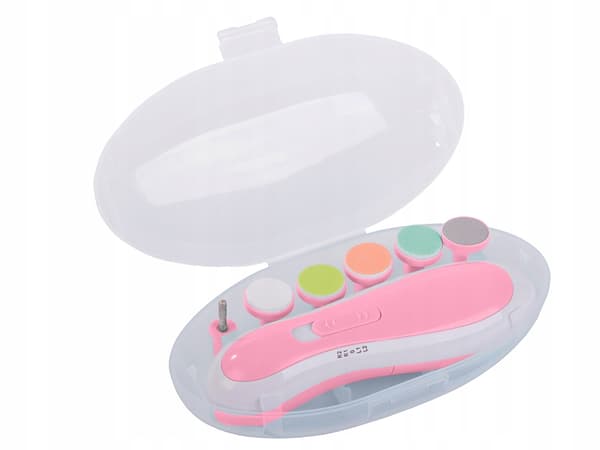 GAB elektrisk nagelklippare rosa