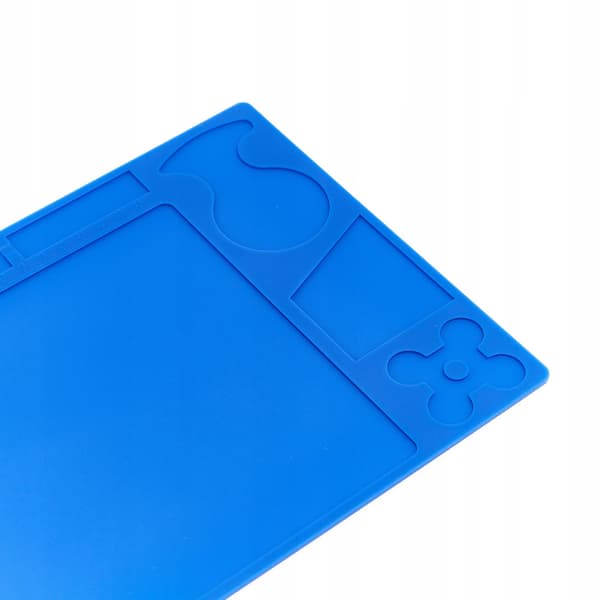 Yihua blå silikone antistatisk måtte 330x209mm