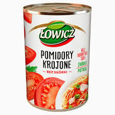 ŁOWICZ HAKKEDE TOMATER 400G DÅS
