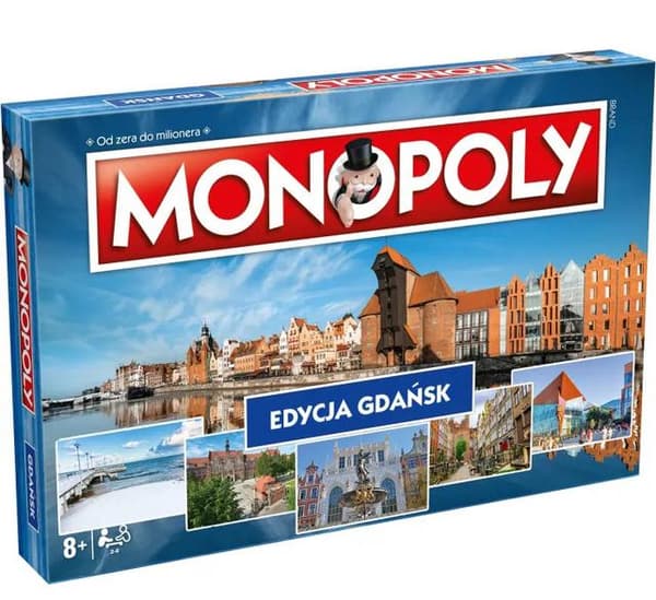 Brädspel VINNANDE TRÄK Monopol Gdańsk