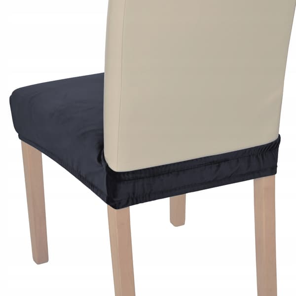 Stolsätesöverdrag i hög velour TESS grafit