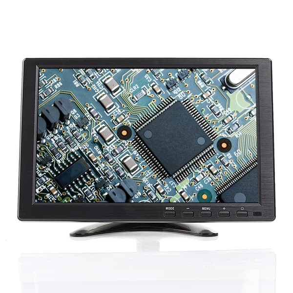 HDMI og VGA 10-tommer mikroskopdisplay