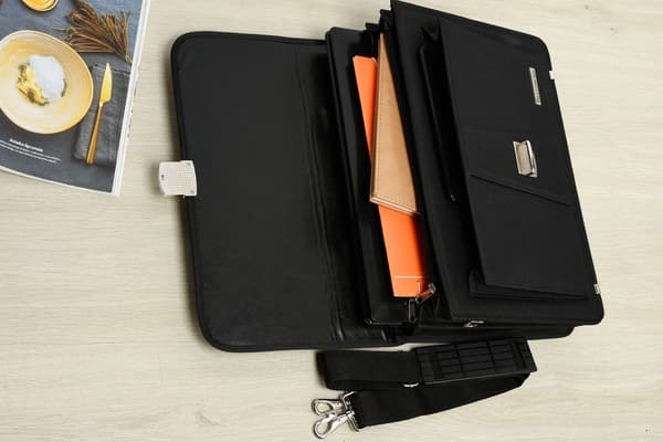 Beltimore luksus herremappe, stor laptoptaske, I39