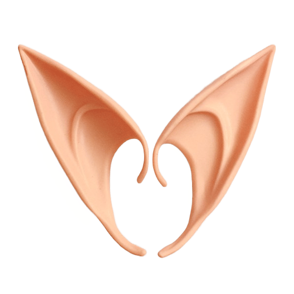 Elver Elf Ears Cosplay Pandebånd Lys 12 cm