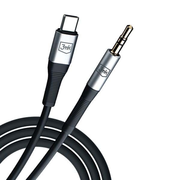 Lisävarusteet - 3mk AUX-kaapeli USB-C - Jack 3.5 mm