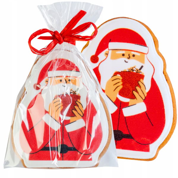 Presentask Julklapp för Sankt Nikolaus Kaffe Pepparkaka Te Låda