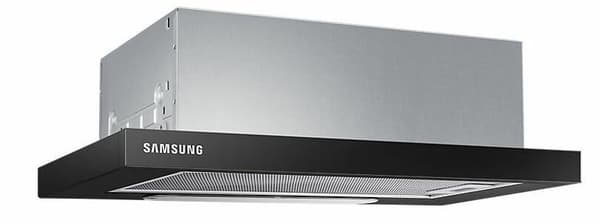 Emhætte til underskab Samsung NK24M1030IB/UR - teleskopisk, LED, sort