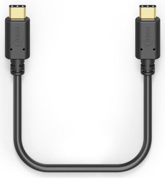 HAMA Laddnings-/Data USB-C-kabel - 1,5m Svart
