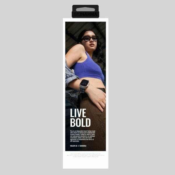 Skinarma Spunk Apple Watch Ultra Rem Blå