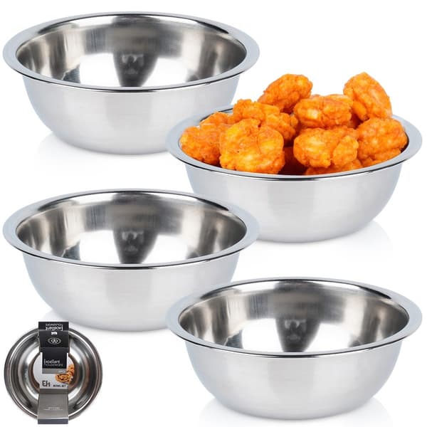 Stålskålar 250 ml 4-pack