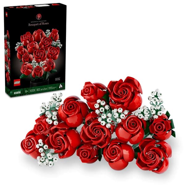LEGO Ruusukimppu 10328, 822 palaa, aikuisille