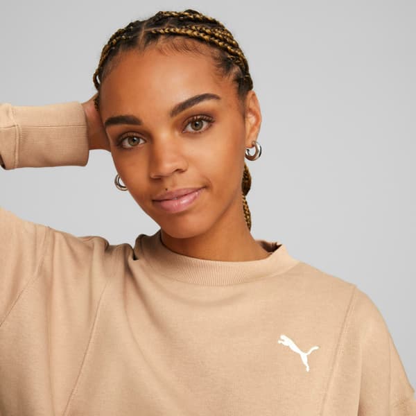 Puma HER damtröja beige 67310989 r S