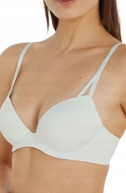 Calvin Klein dam grön vaddad smooth behå 80A