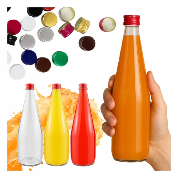 KROPLA flaska 700ML GLASFLASKOR för JUICE LIKÖR VODKA ALKOHOL HEMSKINN