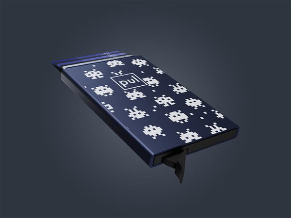RFID ZEN kreditkortsfodral "SPACE INVADERS"