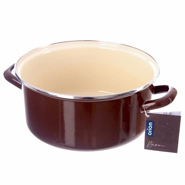 Emaljerad gryta BROWN 26 cm, 5 l