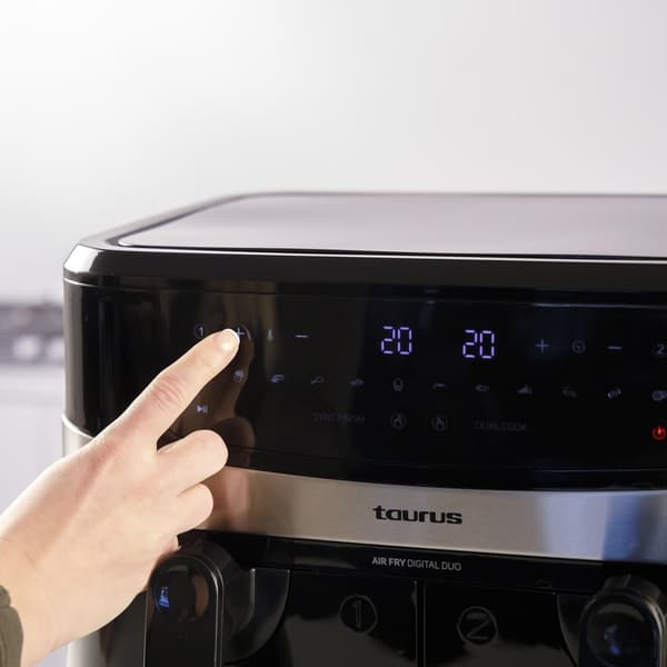 Taurus Air Fry Digital Duo 9L Sort Airfryer