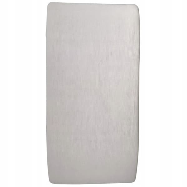 Stræklagen i bomuldsmuslin 60x120 cm til babyseng