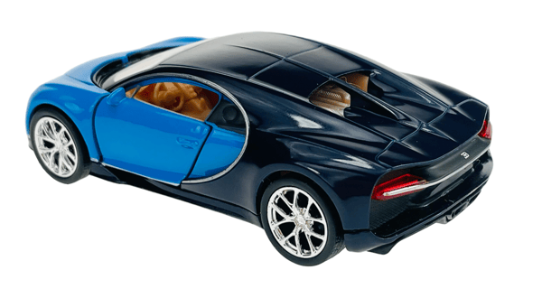 WELLY BUGATTI CHIRON BLÅ 1:34 43738