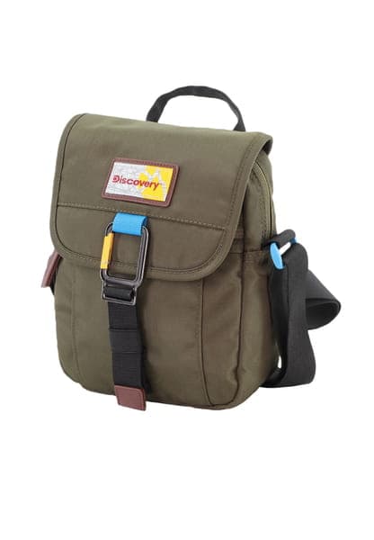 Discovery ICON 711 Khaki Axelväska med Flap