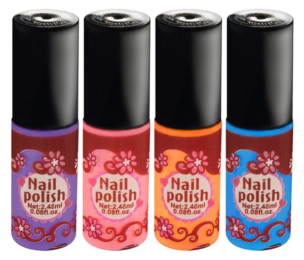 Kosmetiksæt til børn, etui, negle, makeup, makeup-tilbehør