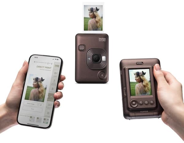 FUJIFILM Instax mini LiPlay Ruskea
