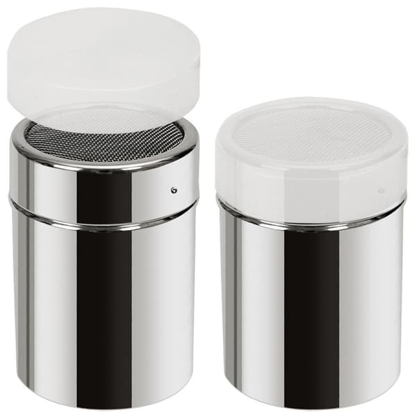 Beholder med si til pudersukker og kanel 300 ml