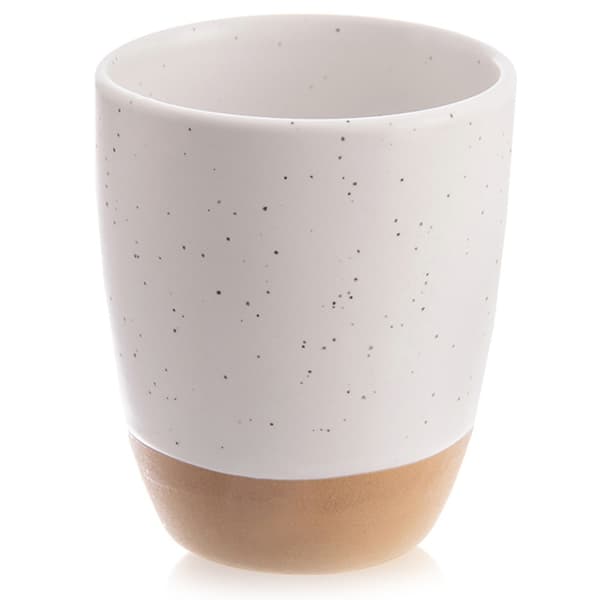 Hvid keramisk espressokop 90 ml