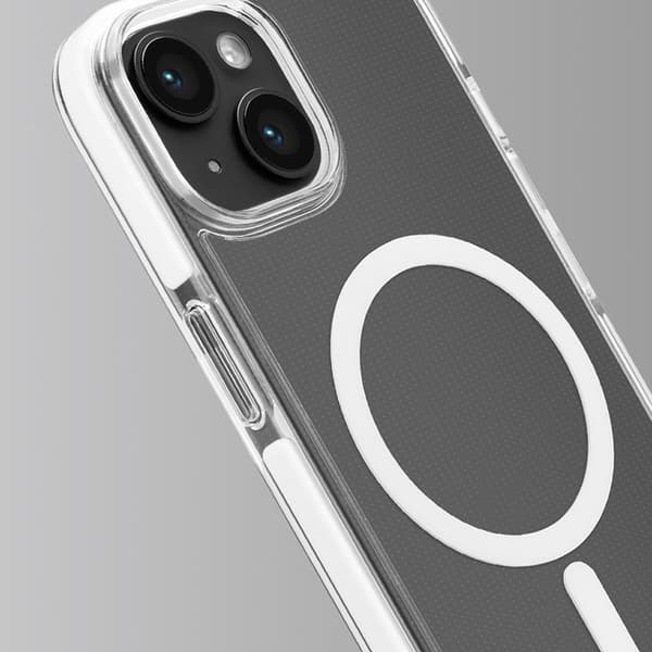PURO LITEMAG PRO - iPhone 15 Plus MagSafe -kotelo (läpinäkyvä)