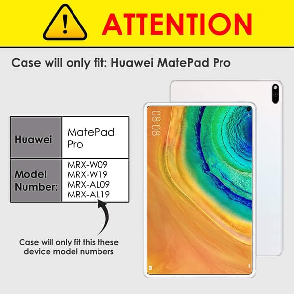 ETUI TIL HUAWEI MATEPAD PRO 10,8 TOMMER RØD