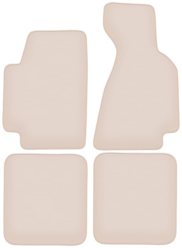 Gulvmåtter Premium beige til Audi 80 B5 cabriolet 1994-2000