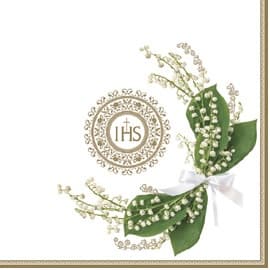 Nadverservietter Nadver IHS 33x33cm 20 stk.