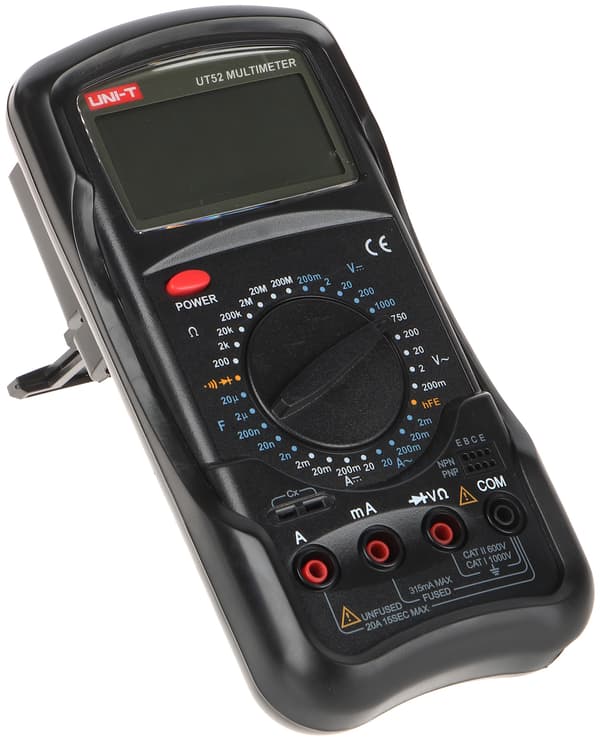 UNI-T UT-52 digitaalinen yleismittari