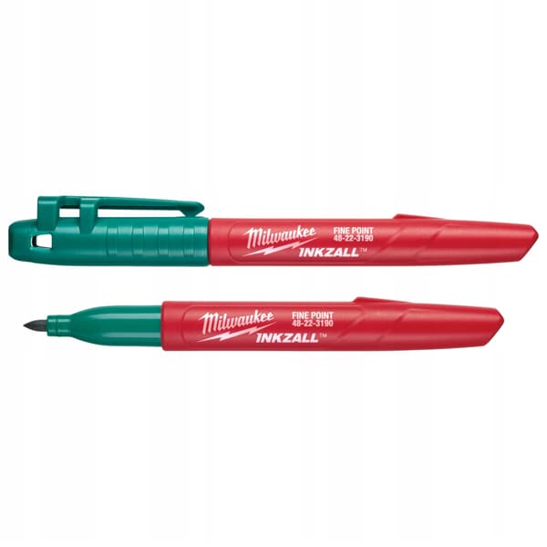 Milwaukee-penna med standardspets - grön - 1 st.