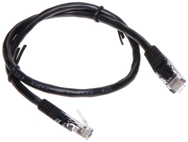PATCHCAB RJ45/6/0,5-SORT 0,5 m