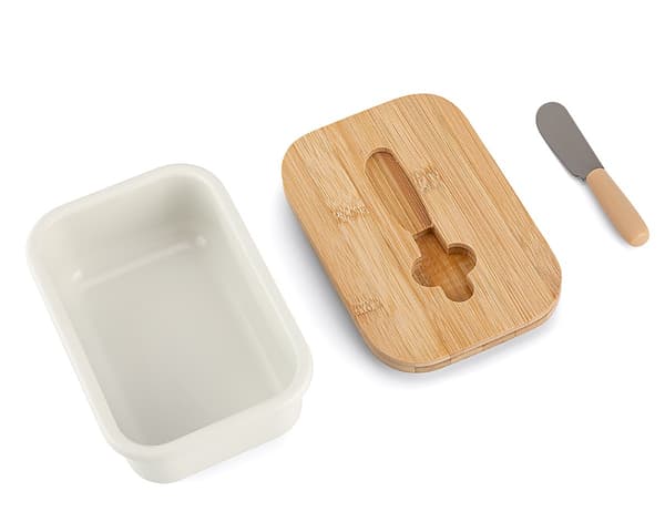STÅL SMØRFAT MED SMØREKNIV E-6302