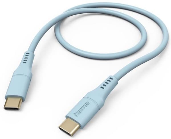Kabel HAMA Opladning/data Flexible USB-C - 1.5m Blå