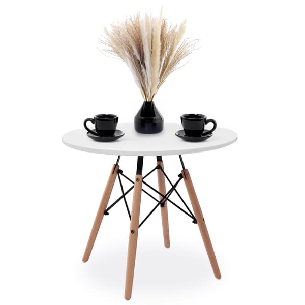 PARIS DTW runt bord 60 cm vitt