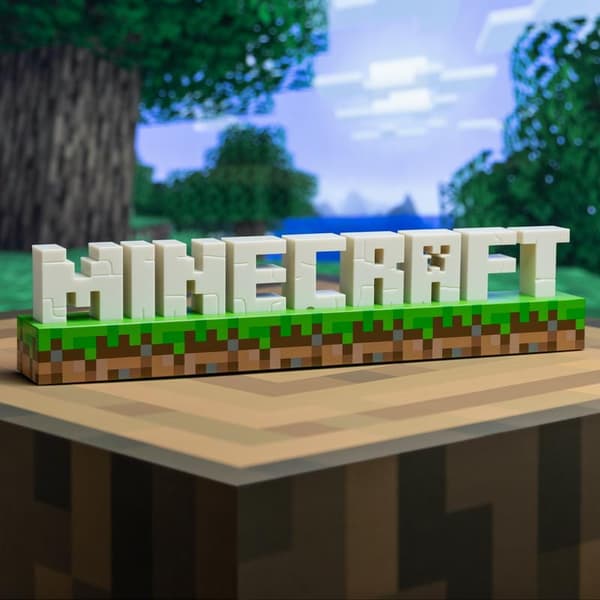Lamppu Logo 3D - Minecraft