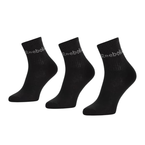 Miesten pitkät sukat mustat Reebok ACT CORE 3-pack 35-38