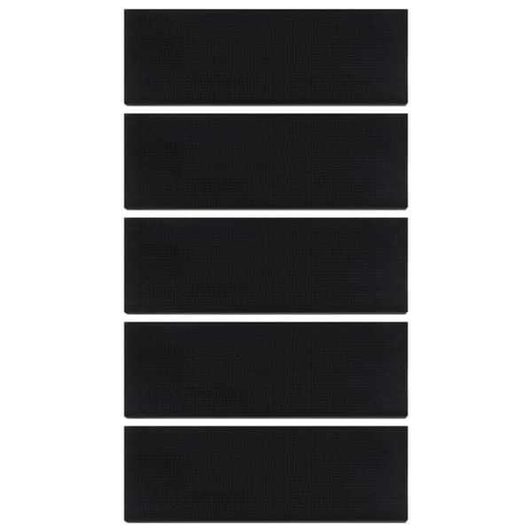 vidaXL trappetrin, 5 stk., 25x75 cm, gummi